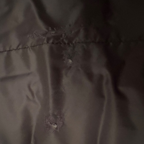 Moncler light down navy blue coat - Picture 4 of 16